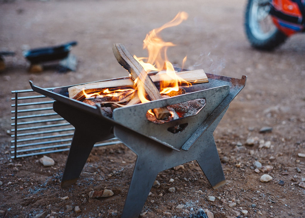 Small Firepit and Grill